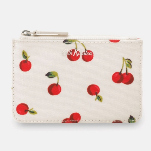 Cath Kidston Handbags - Cath Kidston CHERRIES Small Credit Card & Coin Holder Purse Wallet NEW